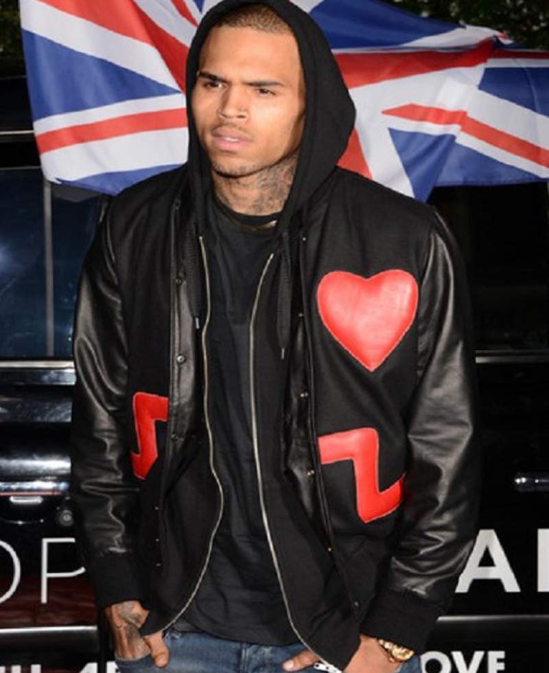 Chris Brown Valentine's Jacket
